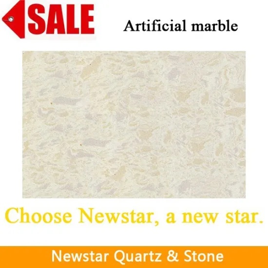 Newstar polished artificial marble bathroom tiles