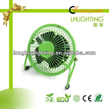 promotional metal usb mini cooling fan