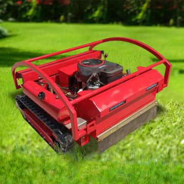 Small Tracked Remote Control Slope Lawn Mower for Home Garden