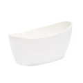 Vasca da bagno a getto indipendente semplice bagno bianco canotta glossy ovale acrilica