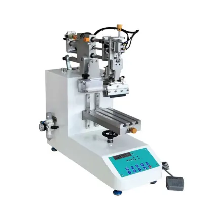 Small Automatic Diagonal Screen Printing Machine for Label Printing