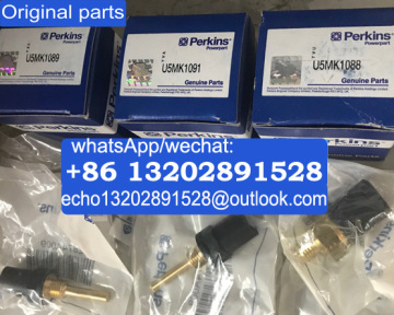 U5MK1091 Perkins Water Temp Sensor kit for Oil Water Gauge VDO Temperature for Wirtger/Vogele CAT Caterpillar C4.4 c6.6 c7.1 eng