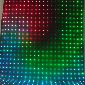 Moderne meistverkaufte Video flexible LED -Vorhang Video Vorhang Lichtbildschirm