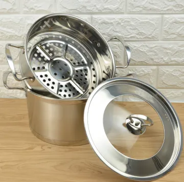 Popular Multi Function Stainless Steel Cookware Steamer Pot