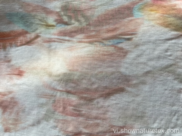 100% Rayon Tie Dyed in Fabric