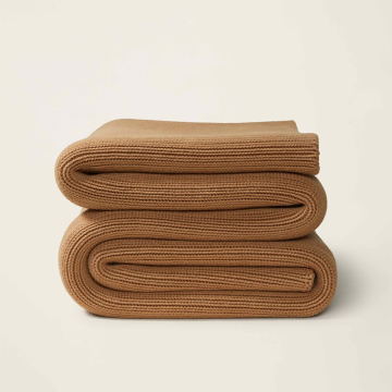 Custom Knitted cotton weighted blanket for sleep