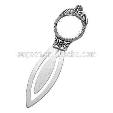 2015 alloy antique vintage metal bookmark