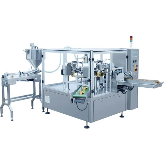 Automatic Platform Pouch Nuts and Seeds Filling, Sealing, and Packing Machine - Small Juice Production