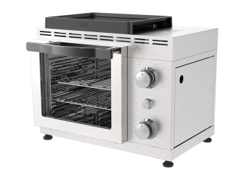 Pembuat Pizza Single Burner Dengan Pintu