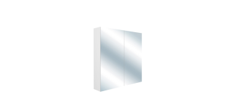 HMR Mirror Cabinet Bathroom Cabinet with 2 Doors