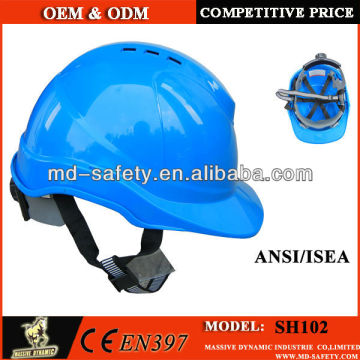 HDPE/ABS helmet safety with ANSI & CE,helmet safety with vents