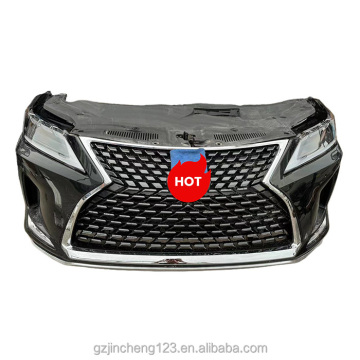 Factory Wholesaler Shockproof Bumper Panel Kit for Lexus RX Front Bumper Assembly