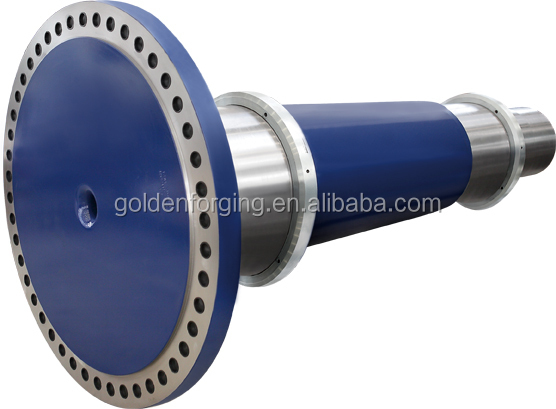 Forging steel main shaft for turbine