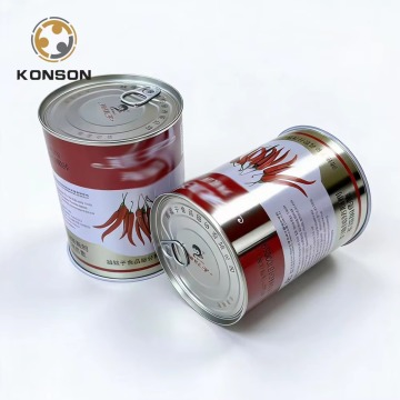 Round Food Grade Sauce Metal Can
