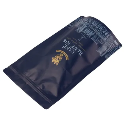 Superfoods Custom Printed Coffee Bean Package Bag For Sale Resealable Mylar Foil Flat Bottom Pouch With Valve