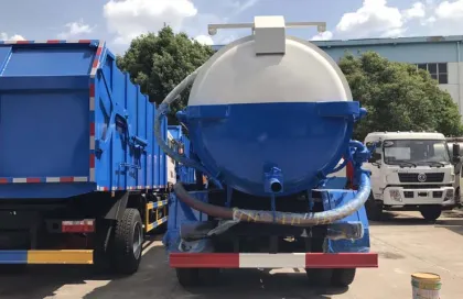 Dongfeng Chassis Vacuum Sewage Suction Truck