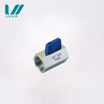 SS304 Npt bspt bsp female thread mini ball