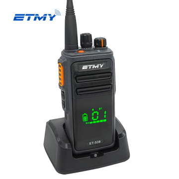 ETMY ET-538 Long Range 10W High Power Waterproof VHF/UHF 2-Way Radio Walkie-Talkie Set