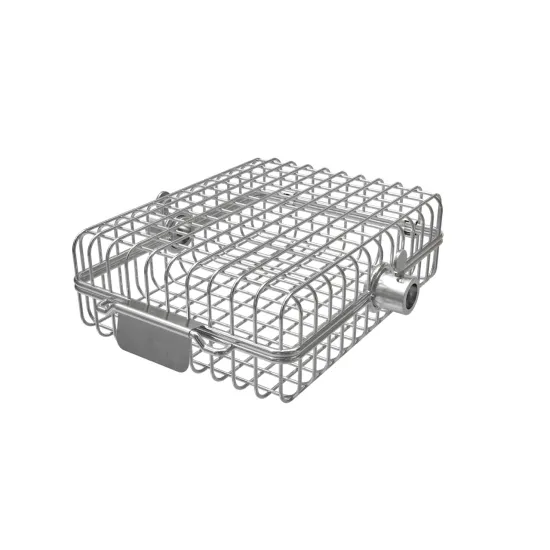 Stainless Steel Barbecue Grilling Basket - BBQ Net for Meat and Vegetables