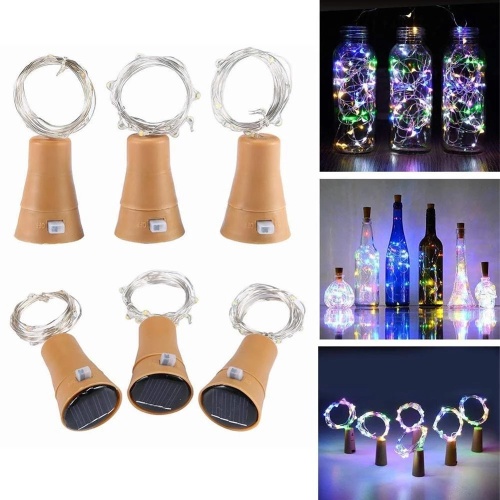 Solar Wine Bottle Lights 20LED