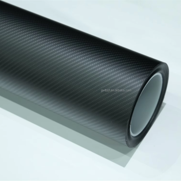 Película de fibra de carbono de carbono mate autocuración