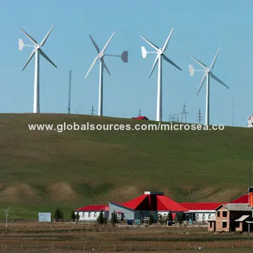 7,000W Wind Turbine Generator with 5 Times Higher Efficiency and 3 Times Higher Lifespan