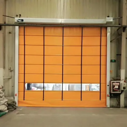 Quick Installation & High Durability: PVC Anti-Collision, Self-Repairing, Stackable Doors