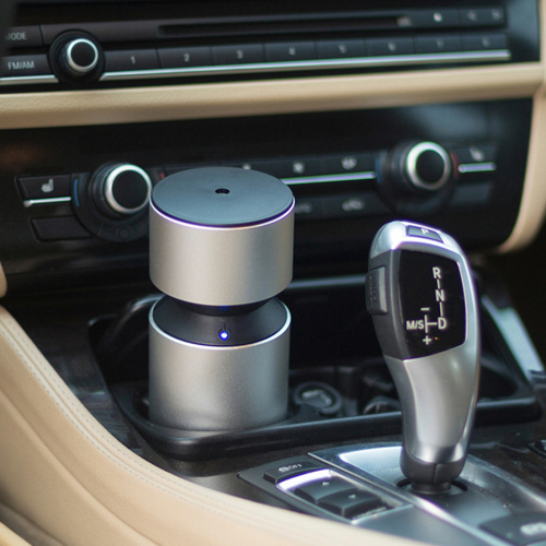 Gold Silver Battery Operated Aroma Diffuser For Car
