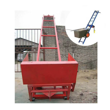 Economical Sand and Gravel Transporter with Large Hopper and Construction Ramp Loader