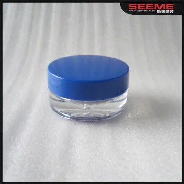 5g clear plasticcosmetic ceam & eyeshadow jar