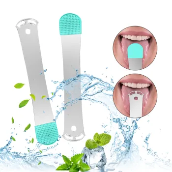 Kids Tongue Cleaner for Oral Care - Easy to Use Soft Tongue Coating Tool