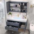 Wooden Bathroom Dressing Table With Mirror