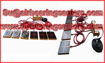 Heavy duty air transporters air movers applications