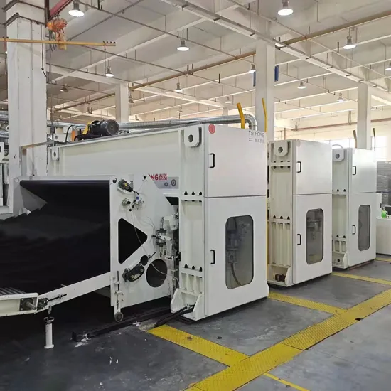 High-Speed Needle Punching Machine Production Line for Non-Woven Fabric, Felt, and Carpet Manufacturing