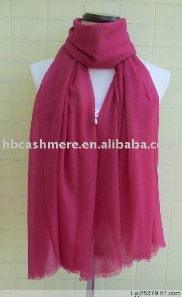 pure pink cashmere scraves