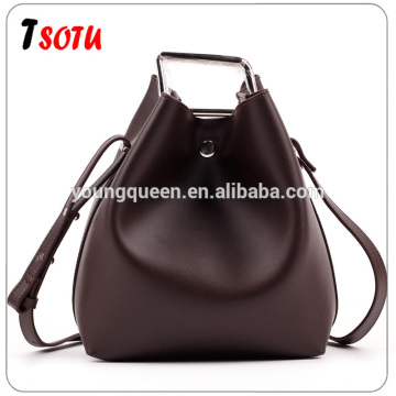 GL108 2016 New classic calfskin leather bucket bag portable shoulder diagonal package wholesale trade