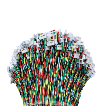 0.8mm Pitch Terminal Cable Puncture Connector - Electronic Cables 2P to 12P, 10cm Length