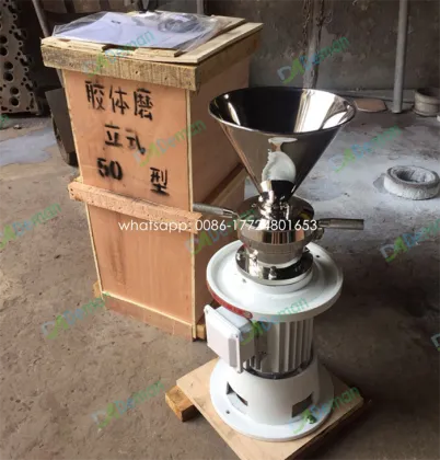 High Quality Colloid Mill for Sesame, Peanut Paste, and Sauce Grinding