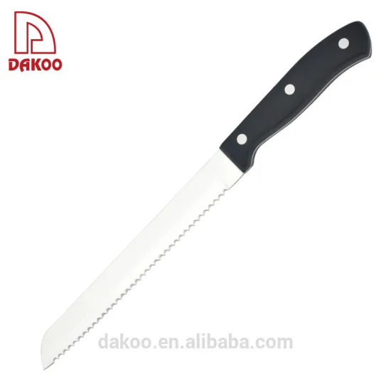 High quality POM Handle 8" Bread Knife