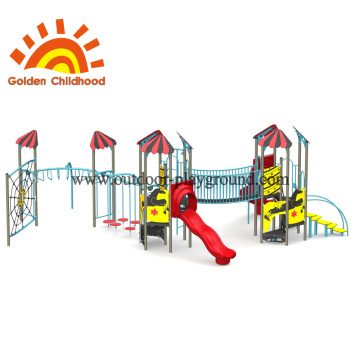 Slide Sederhana Dengan Slide Dan Menara Untuk Anak-Anak