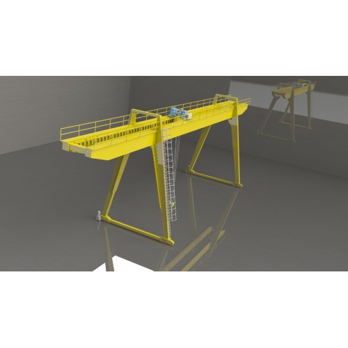 25 ton emergency stop system included gantry crane in gantry cranes