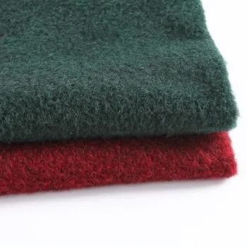 Best Price Knitted Recycled Wool Flannel Fleece Fabric for Women Fashion Overcoat