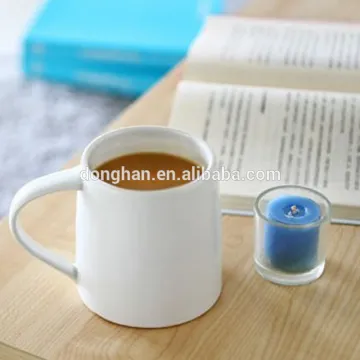 ceramic plain white mug