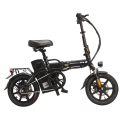 Mini electric bike with aluminum frame