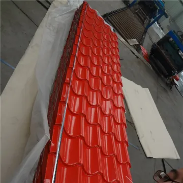 Green Red Blue Colors Prepainted Roofing Sheet