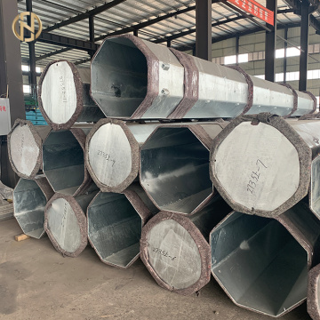 Hot Dip Galvanized 20m tiang tiang tiang tinggi