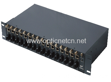 Ethernet Fiber Converter (ont-rack-16), High Quality Ethernet Fiber ...