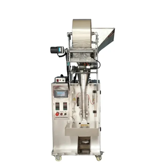 Three-Side Seal Packaging Machine: Automatic Filling and Packaging for Rice, Dog Food, Coffee Powder, and Seasonings (550W)