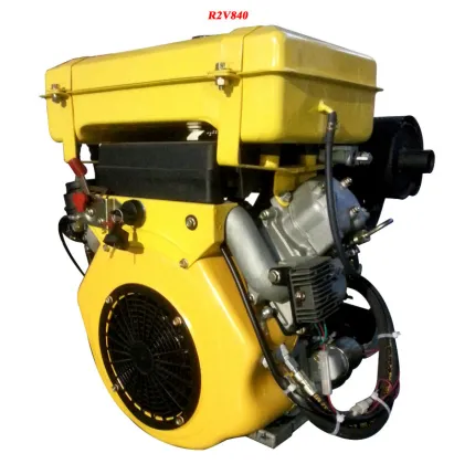V TWIN 4 STROKE AIR COOLED DIESEL ENGINE 