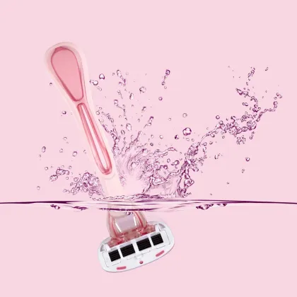 Top Women's Open Back 5-Blade Safety Razors: Portable Manual Body Razors for Smooth Shaving